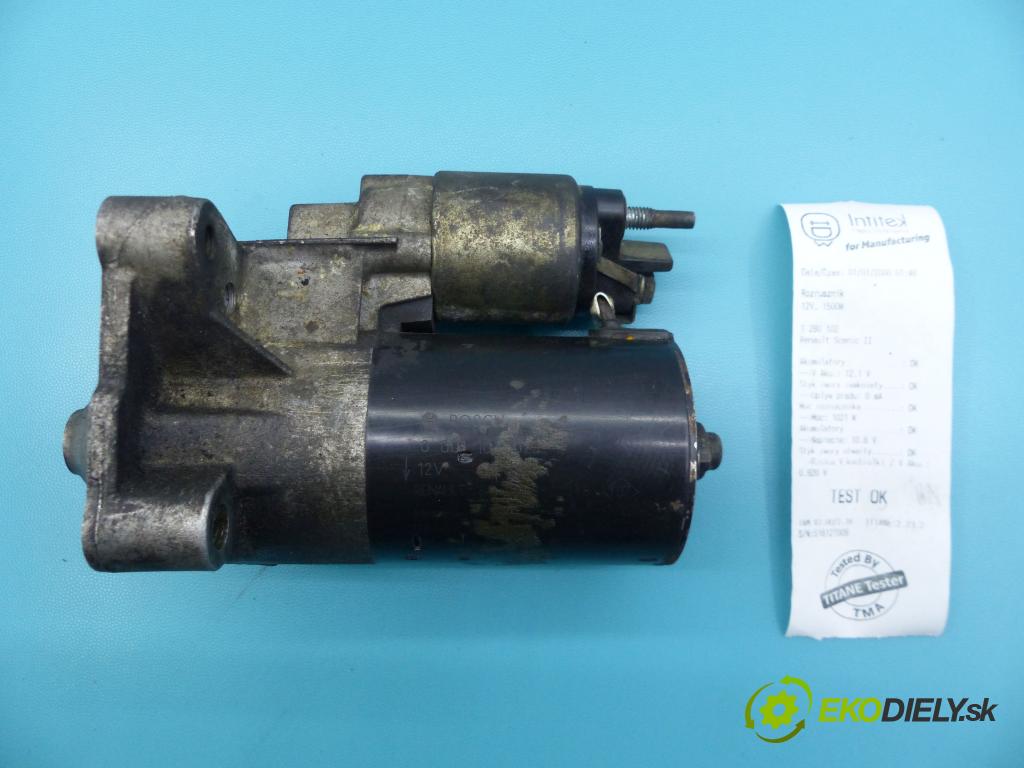 Renault Scenic II 2003-2009 2.0 16v 135 HP automatic 99 kW 1998 cm3 5- štartér 0001106023 (Štartéry)