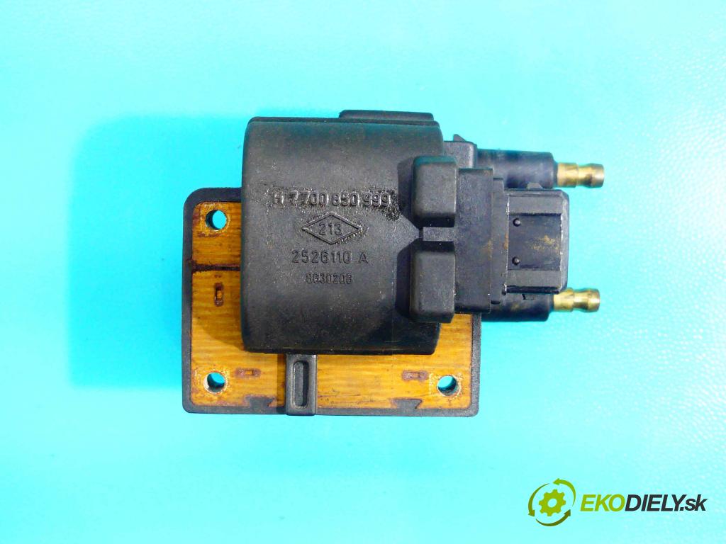 Renault Megane I 1995-2003 1.6 8v 90 HP manual 66 kW 1598 cm3 5- cievka zapaľovacia 7700850999 (Zapaľovacie cievky, moduly)