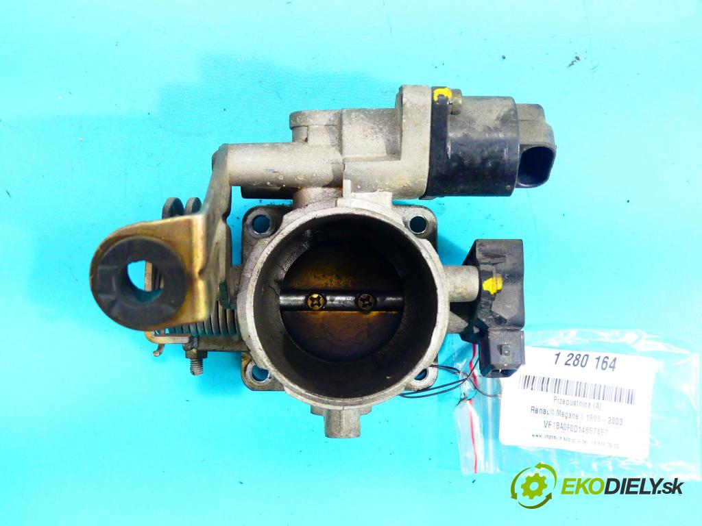 Renault Megane I 1995-2003 1.6 8v 90 HP manual 66 kW 1598 cm3 5- klapka 7700851679F (Škrtiace klapky)