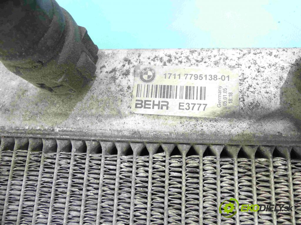 Bmw 7 E65 2001-2008 3.0d 231 HP automatic 170 kW 2993 cm3 4- chladič 7795138 (Chladiče)