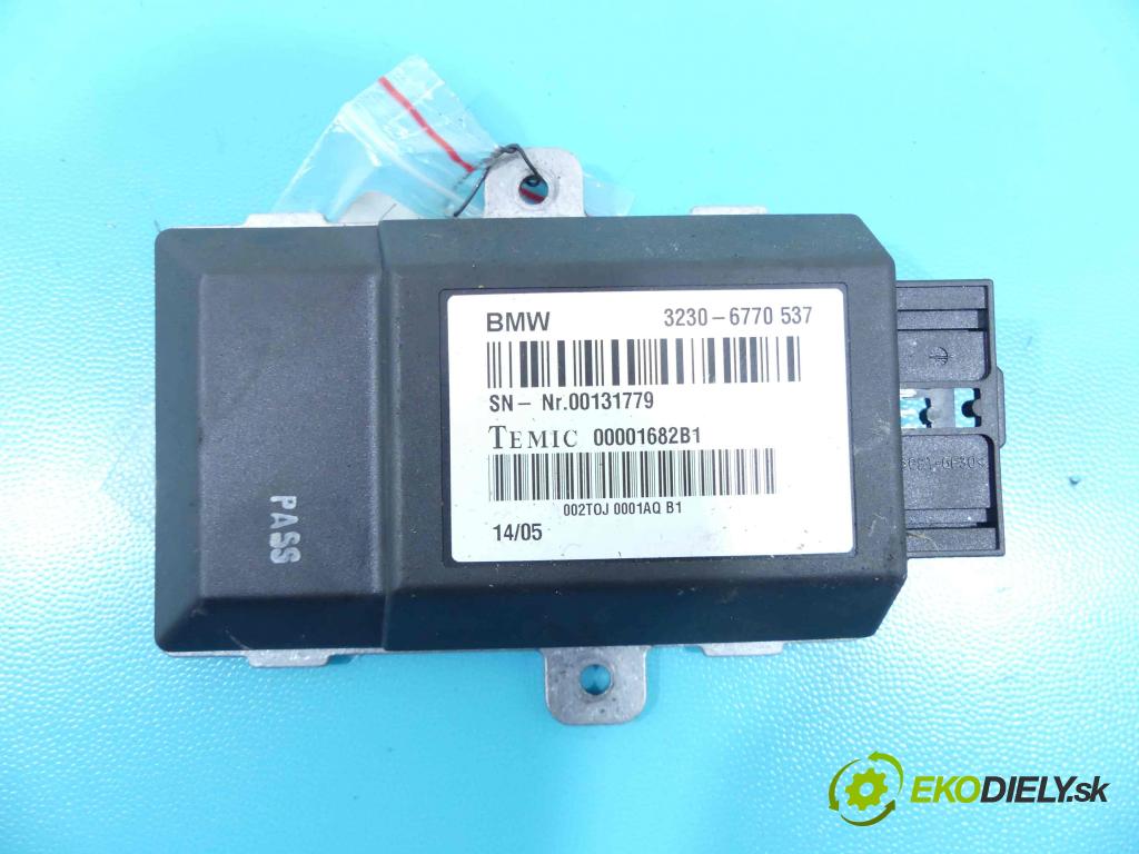 Bmw 7 E65 2001-2008 3.0d 231 HP automatic 170 kW 2993 cm3 4- modul riadiaca jednotka 6770537 (Ostatné)