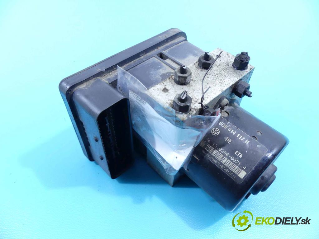 Vw Polo IV 9N 2001-2009 1.2 12v 64 HP manual 47 kW 1198 cm3 3- čerpadlo abs 6Q0614117H (Pumpy ABS)