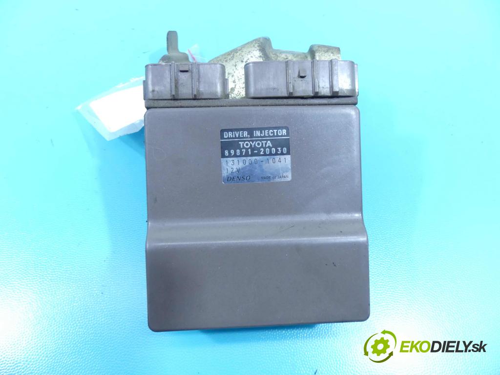 Toyota Avensis I T22 1997-2003 2.0 D4D 110 HP manual 81 kW 1995 cm3 5- modul riadiaca jednotka 89871-20030 (Ostatné)