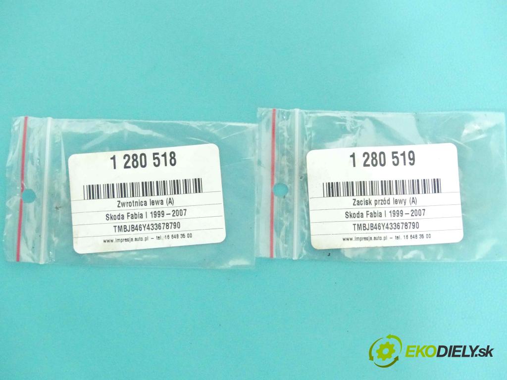 Skoda Fabia I 1999-2007 1.4 mpi 68 HP manual 50 kW 1397 cm3 5- náboj ľavé  (Náboje)