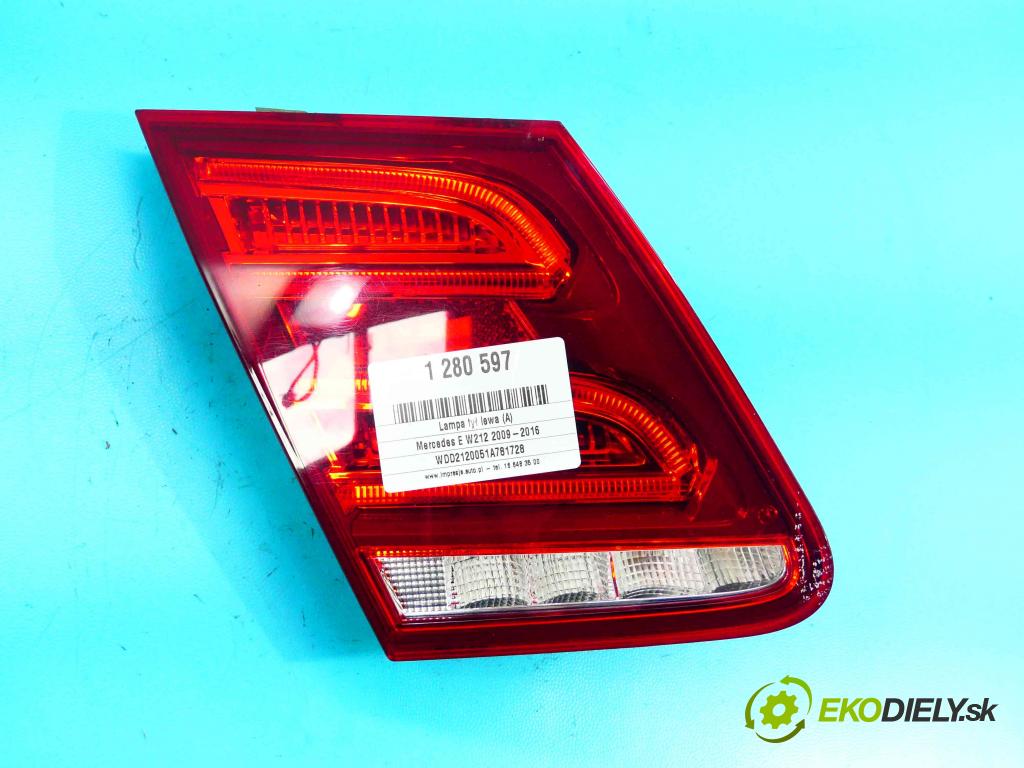 Mercedes E W212 2009-2016 2.2 CDI 136 HP automatic 100 kW 2143 cm3 4- svetlo / reflektor zadné ľavé A046318 (Kľučka dverí ostatné)