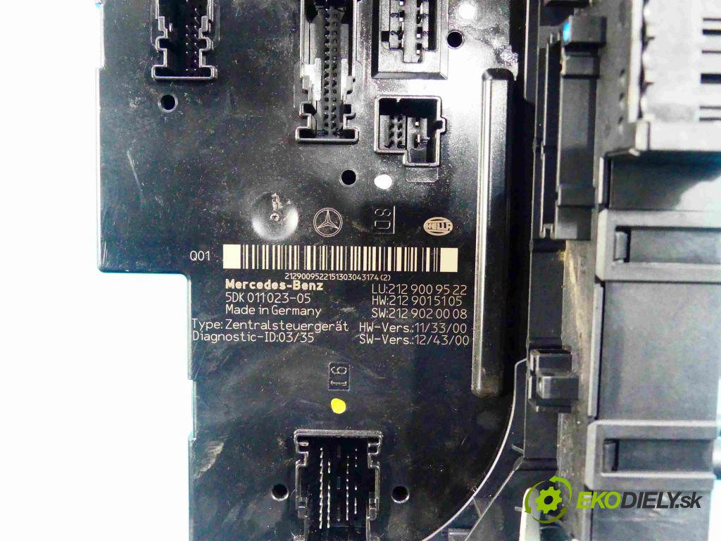 Mercedes E W212 2009-2016 2,2.0 CDI 136 HP automatic 100 kW 2143 cm3 4- modul riadiaca jednotka 5DK011023-05 (Ostatné)