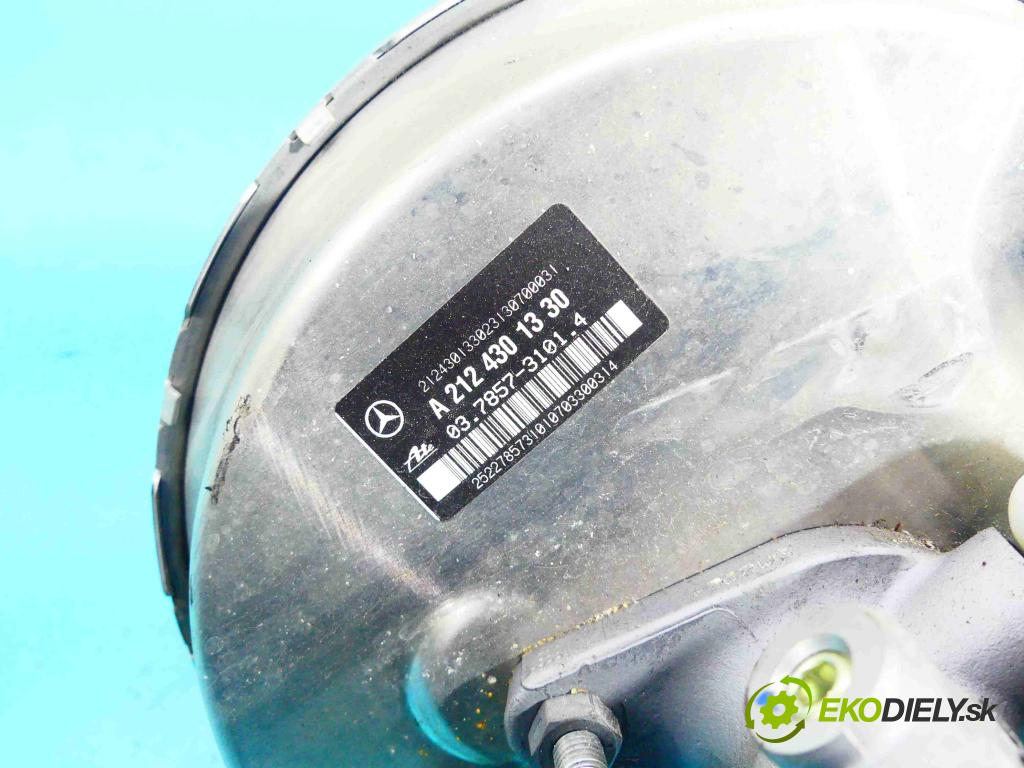 Mercedes E W212 2009-2016 2,2.0 CDI 136 HP automatic 100 kW 2143 cm3 4- servo brzdové A2124301330