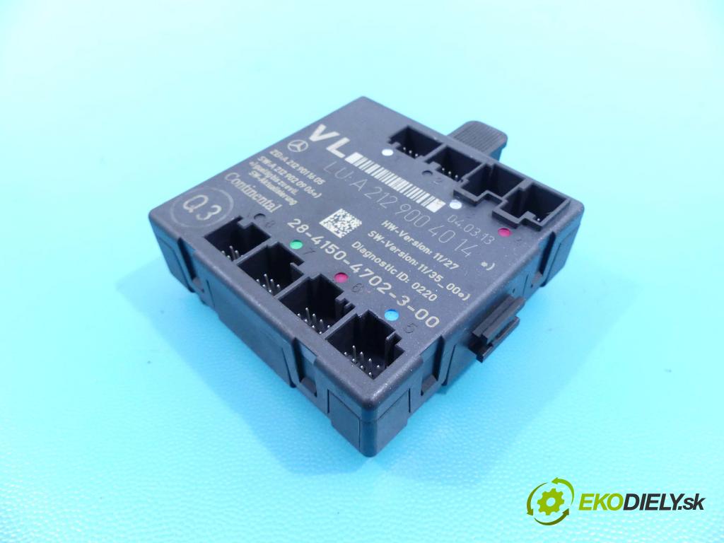 Mercedes E W212 2009-2016 2,2.0 CDI 136 HP automatic 100 kW 2143 cm3 4- modul riadiaca jednotka A2129004014 (Ostatné)