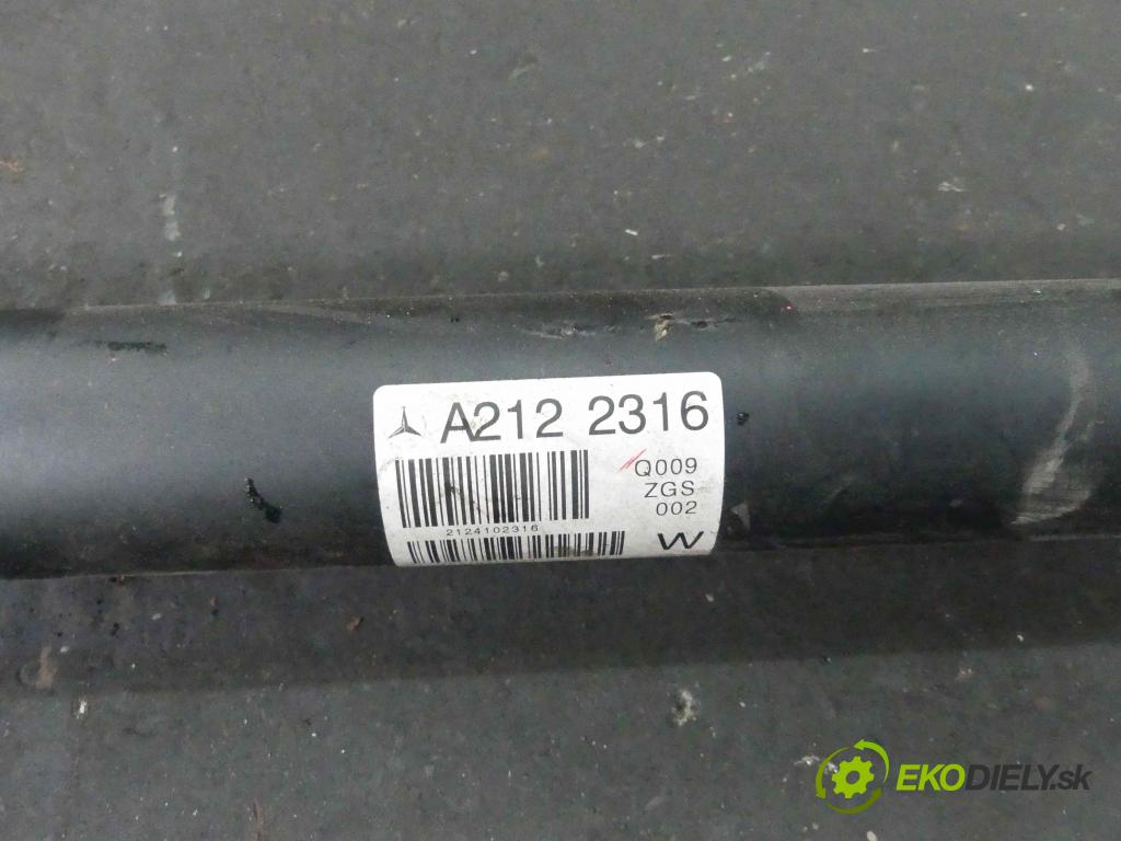 Mercedes E W212 2009-2016 2,2.0 CDI 136 HP automatic 100 kW 2143 cm3 4- Hřídel: A2122316 (Kardaňové hriadele)