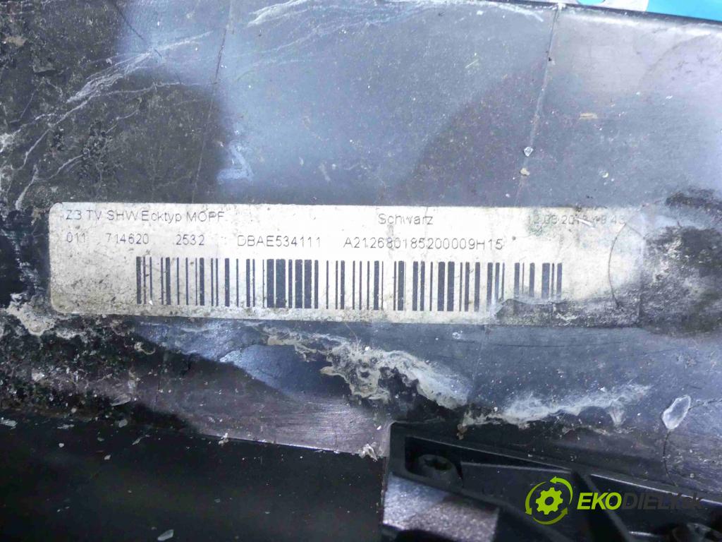 Mercedes E W212 2009-2016 2,2.0 CDI 136 HP automatic 100 kW 2143 cm3 4- operadlo A212680185 (Lakťové opierky)