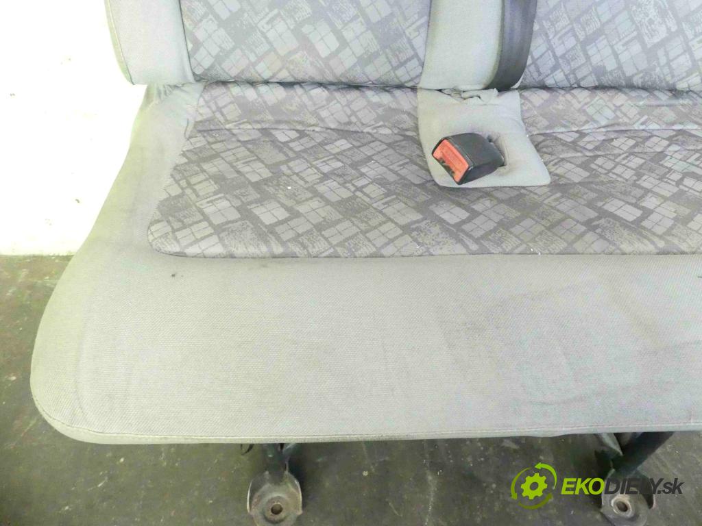 Opel Movano I 1999-2003 2.5d 82 HP manual 60 kW 2466 cm3 5- Sedačka pravý  (Sedačky, sedadlá)