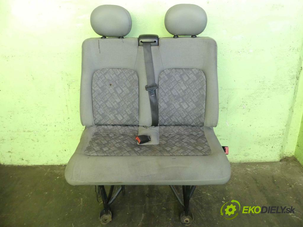 Opel Movano I 1999-2003 2.5d 82 HP manual 60 kW 2466 cm3 5- Sedačka pravý  (Sedačky, sedadlá)