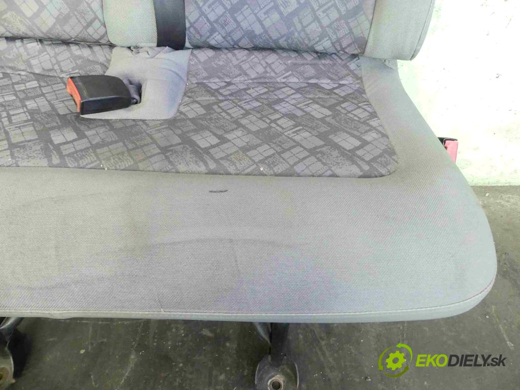 Opel Movano I 1999-2003 2.5d 82 HP manual 60 kW 2466 cm3 5- Sedačka pravý  (Sedačky, sedadlá)