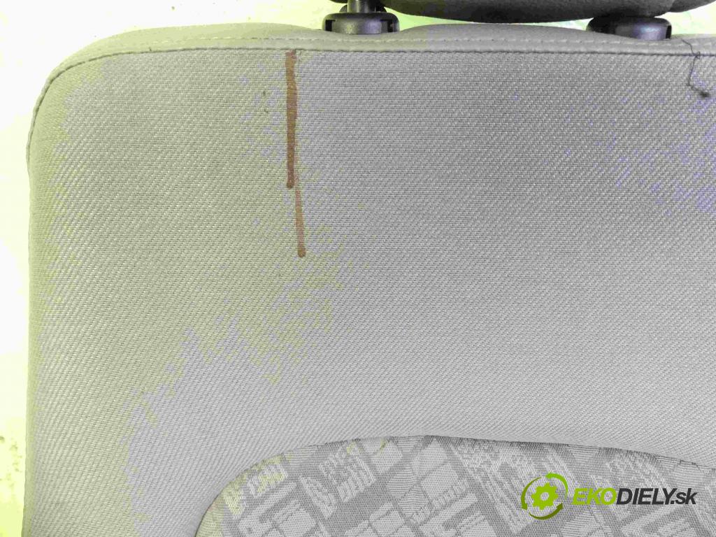 Opel Movano I 1999-2003 2.5d 82 HP manual 60 kW 2466 cm3 5- Sedačka pravý  (Sedačky, sedadlá)