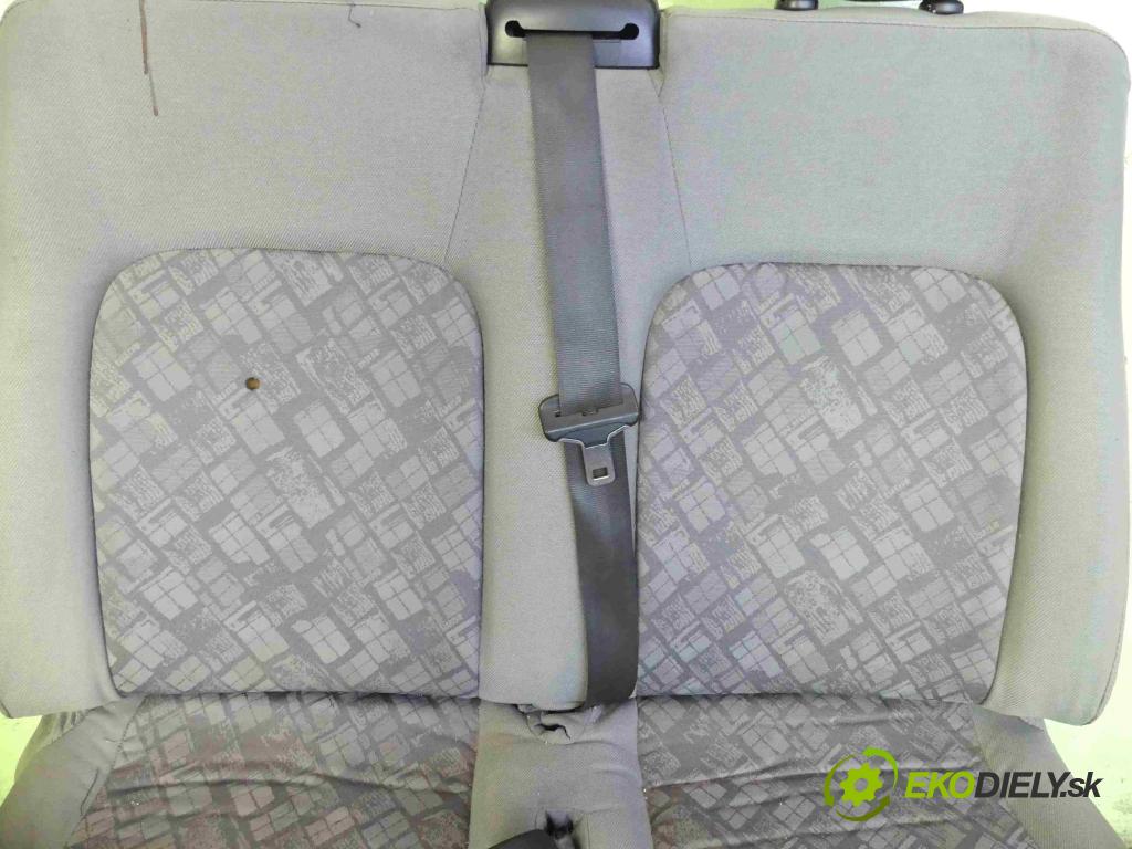 Opel Movano I 1999-2003 2.5d 82 HP manual 60 kW 2466 cm3 5- Sedačka pravý  (Sedačky, sedadlá)