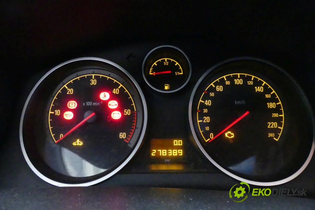 Opel Astra III 2004-2014 1.9 cdti 120 hp manual 88 kW 1910 cm3 5- Přístrojová deska 13172012 (Přístrojové desky, displeje)
