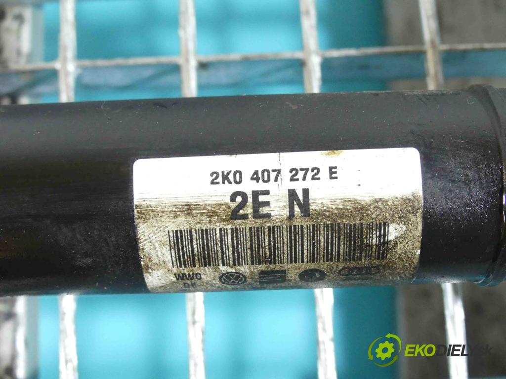 Vw Caddy III 2K 2003-2015 1.9 tdi 75 HP manual 55 kW 1896 cm3 5- poloos pravé 2K0407272E (Poloosy)