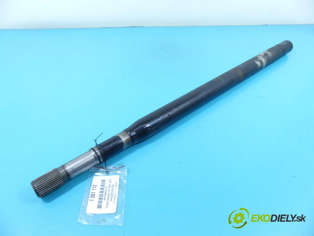 Porsche Panamera I 970 2009-2016 3.0 V6 420 hp automatic 309 kW 2997 cm3 5- Hřídel: 97034904101 (Kardaňové hriadele)