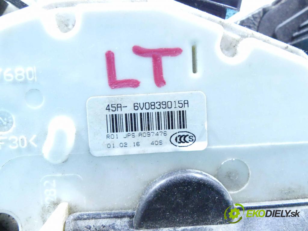 Skoda Fabia III 2014- 1.4 tdi 105 hp manual 77 kW 1422 cm3 5- zámek zadní levý 6V0839015A