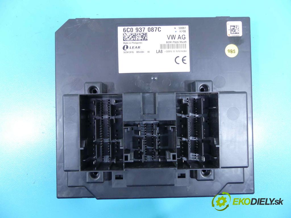 Skoda Fabia III 2014- 1.4 tdi 105 HP manual 77 kW 1422 cm3 5- modul riadiaca jednotka 6C0937087C (Ostatné)