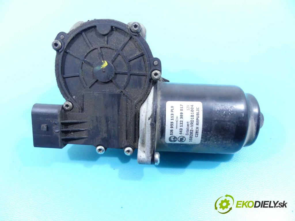 Skoda Fabia III 2014- 1.4 tdi 105 HP manual 77 kW 1422 cm3 5- motor stieračov predné 5JB955113