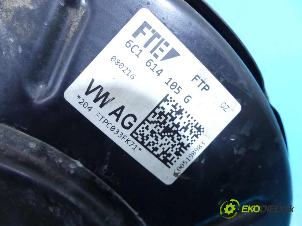 Skoda Fabia III 2014- 1.4 tdi 105 HP manual 77 kW 1422 cm3 5- servo brzdové 6C1614105G