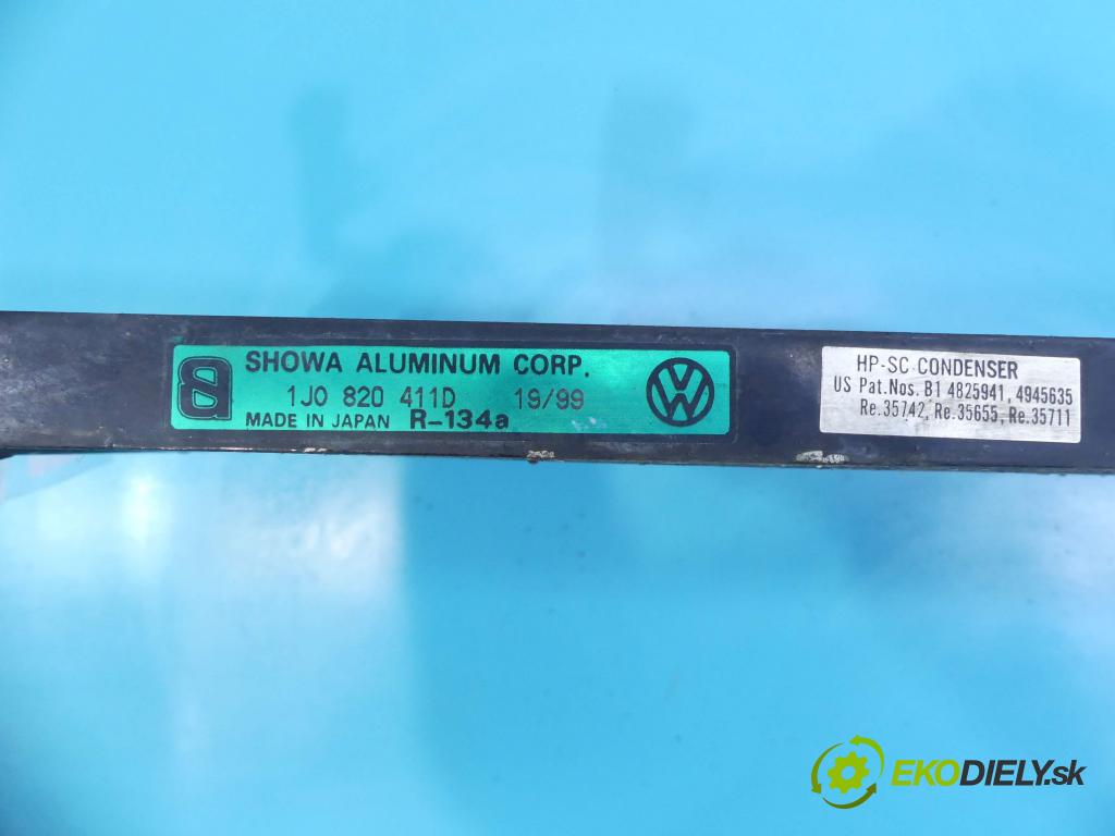 Vw Bora 2.0 8v 116 HP automatic 85 kW 1984 cm3 4- chladič klimatizácie  (Chladiče klimatizácie)