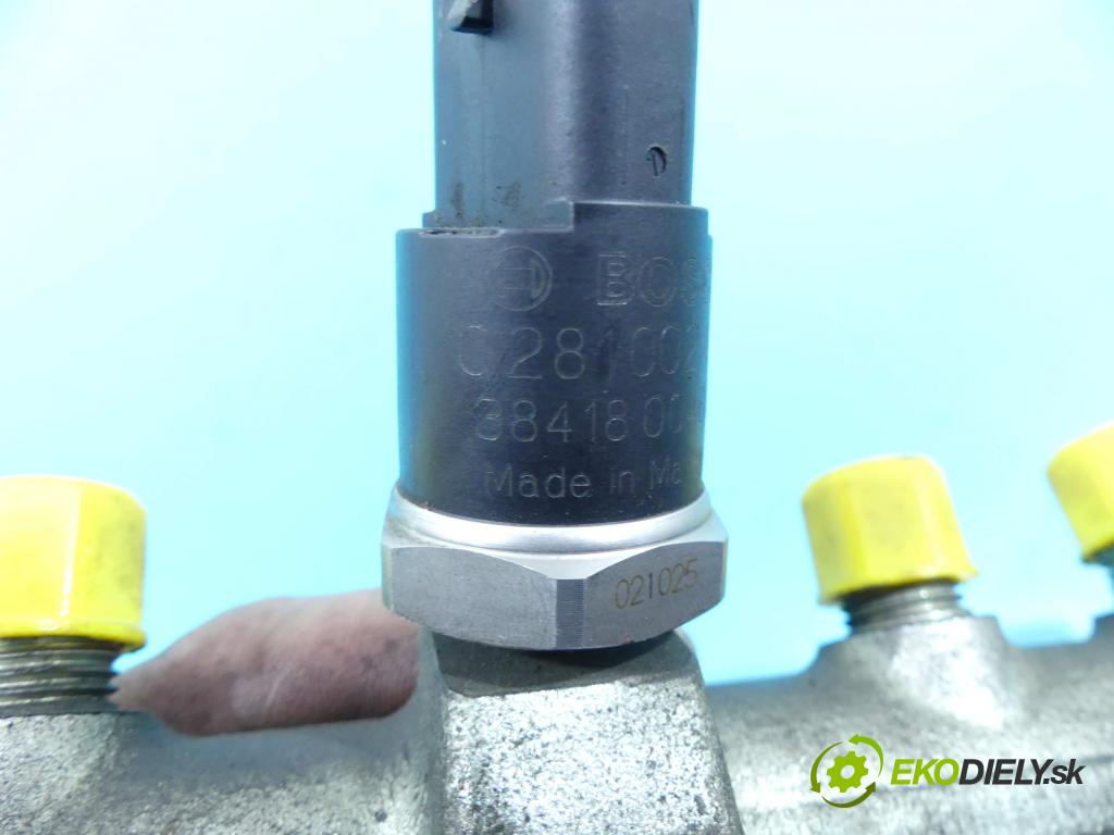 Fiat Doblo I 2001-2010 1.9 jtd 101 HP manual 74 kW 1910 cm3 5- lišta vstrekovacia 0445214016 (Vstrekovacie lišty)