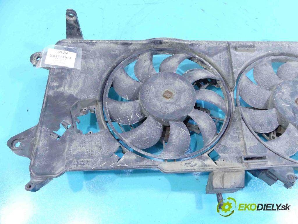Fiat Doblo I 2001-2010 1.9 jtd 101 HP manual 74 kW 1910 cm3 5- Ventilátor chladiča 841800300