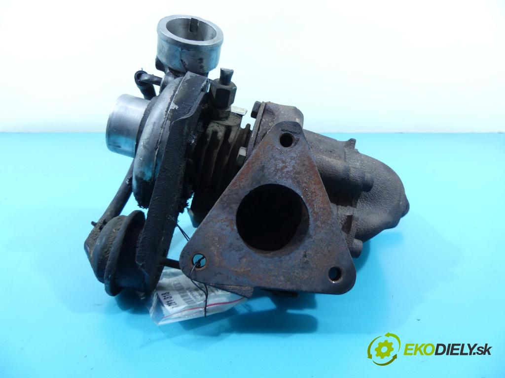 Peugeot 405 1.9 TD 90 HP manual 66 kW 1905 cm3 4- turbodúchadlo, turbo 465575-1 (Turbodúchadlá (kompletné))