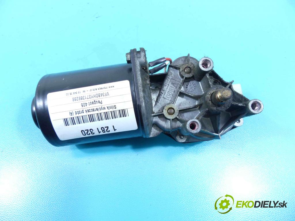 Peugeot 405 1.9 TD 90 HP manual 66 kW 1905 cm3 4- motor stieračov predné 53540402
