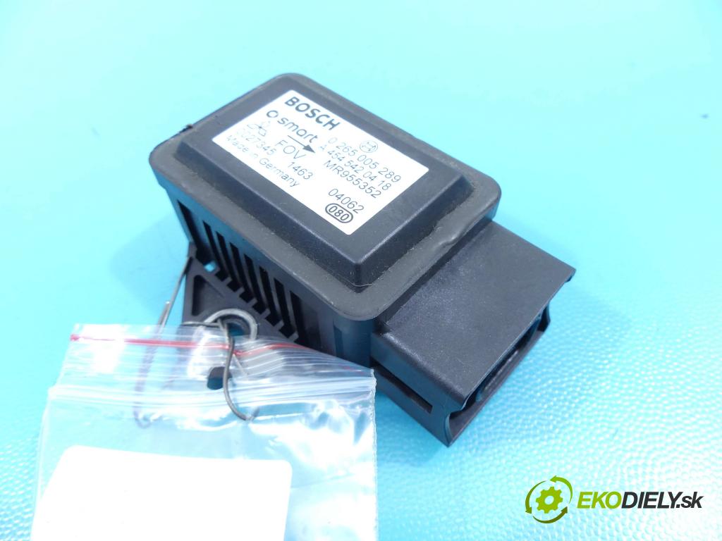 Smart Forfour I 2004-2006 1.5 16v 109 HP manual 80 kW 1499 cm3 5- snímač ESP 0265005289