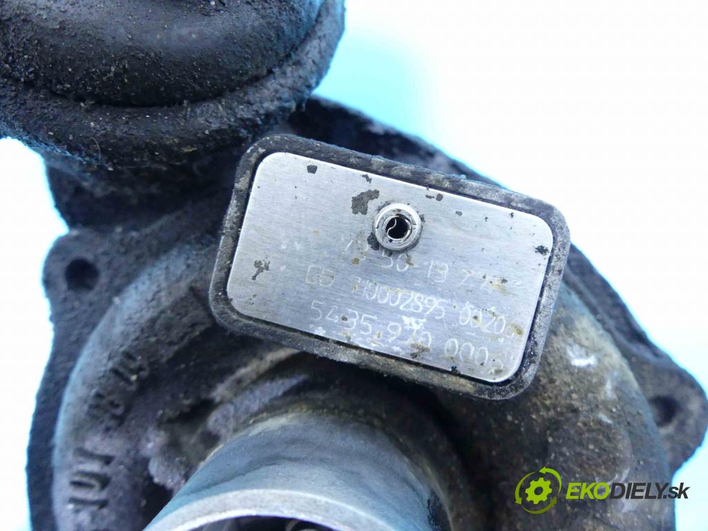 Opel Corsa C 2000-2006 1,3.0 cdti 69KM manual 51 kW 1248 cm3 5- turbodúchadlo, turbo 54359700006 (Turbodúchadlá (kompletné))