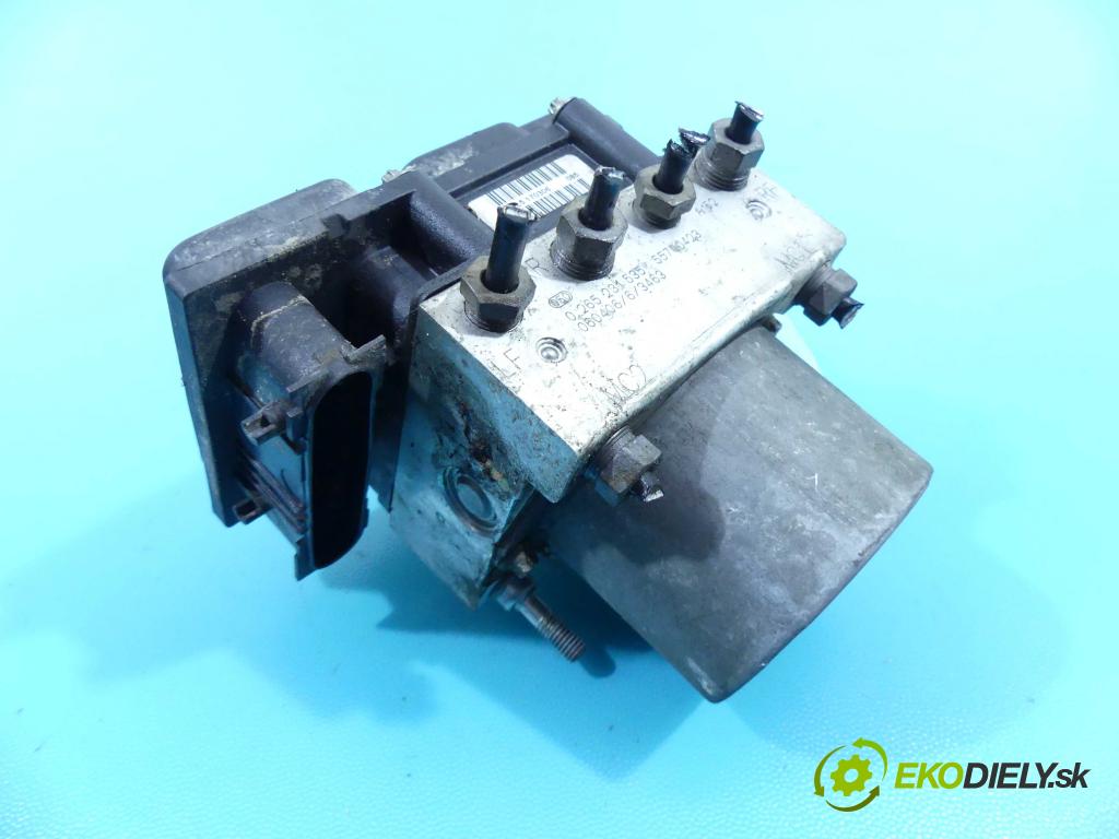 Fiat Punto Grande 1.4 77 HP manual 57 kW 1368 cm3 5- čerpadlo abs 0265231535 (Pumpy ABS)