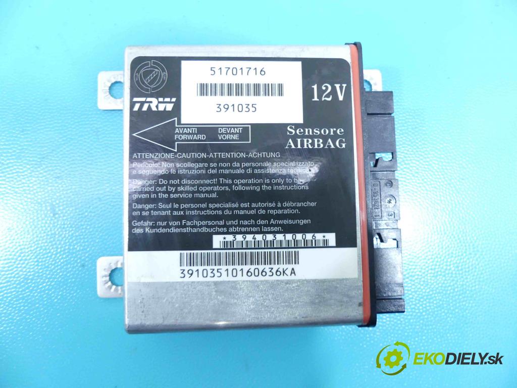 Fiat Punto Grande 1.4 77 HP manual 57 kW 1368 cm3 5- modul riadiaca jednotka 51701716 (Ostatné)