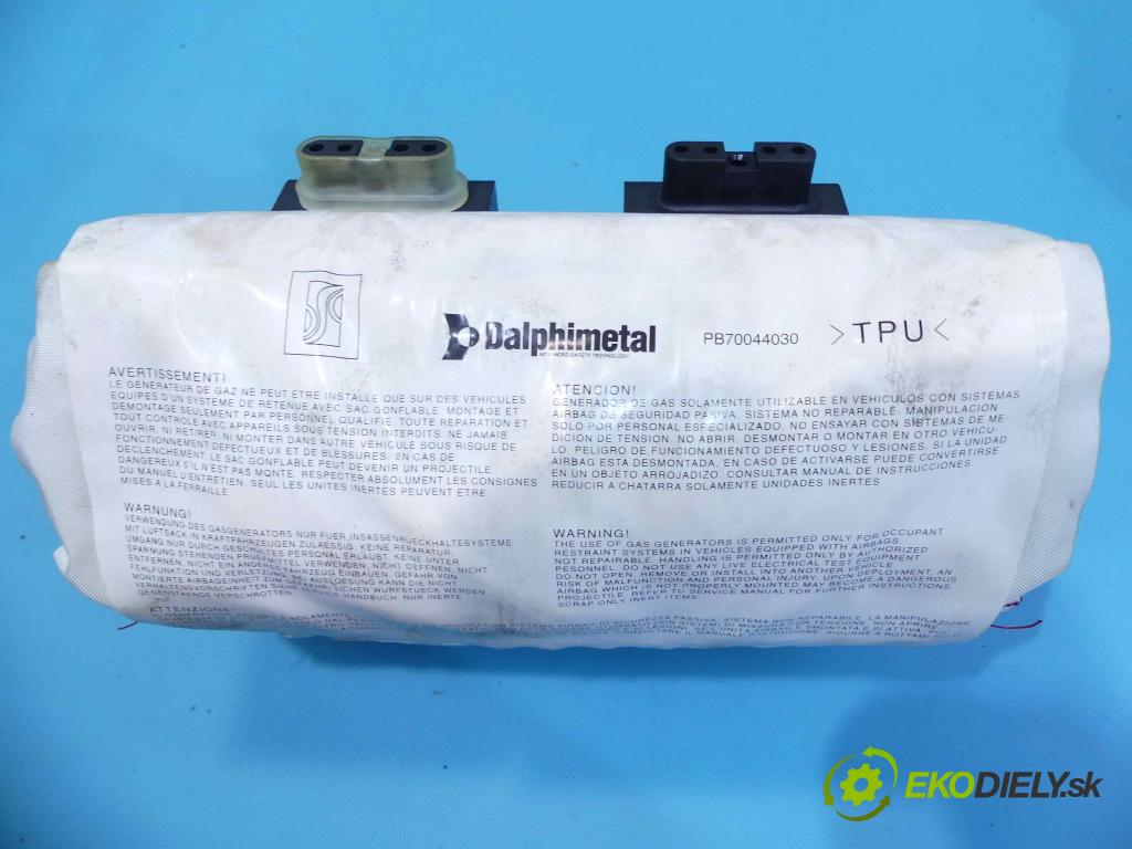 Fiat Punto Grande 1.4 77 HP manual 57 kW 1368 cm3 5- kokpit,pristrojová doska rozdeľovacia