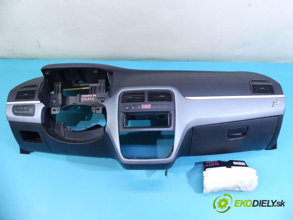 Fiat Punto Grande 1.4 77 HP manual 57 kW 1368 cm3 5- kokpit,pristrojová doska rozdeľovacia 