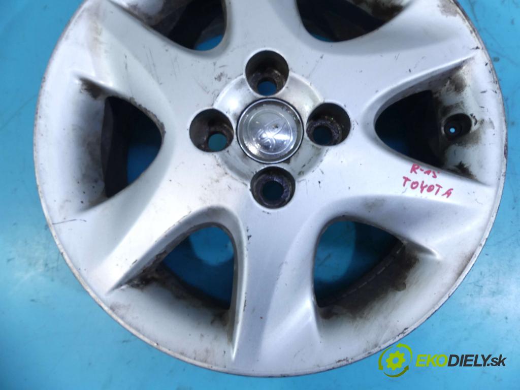 Toyota Corolla Verso I 2001-2004 2.0 D4D 90 hp manual 66 kW 1995 cm3 5- hlinikové disky R15 4X100 ET45 6J