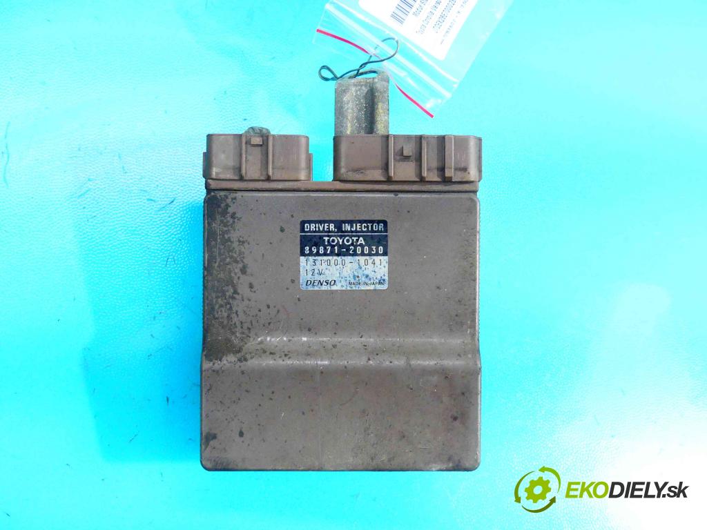 Toyota Corolla Verso I 2001-2004 2.0 D4D 90 HP manual 66 kW 1995 cm3 5- modul riadiaca jednotka 89871-20030 (Ostatné)