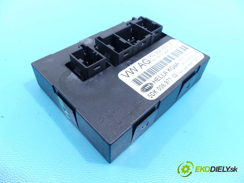 Skoda Octavia II 2004-2013 1.9 tdi 105 HP manual 77 kW 1896 cm3 5- modul riadiaca jednotka 1K0959433BT (Ostatné)