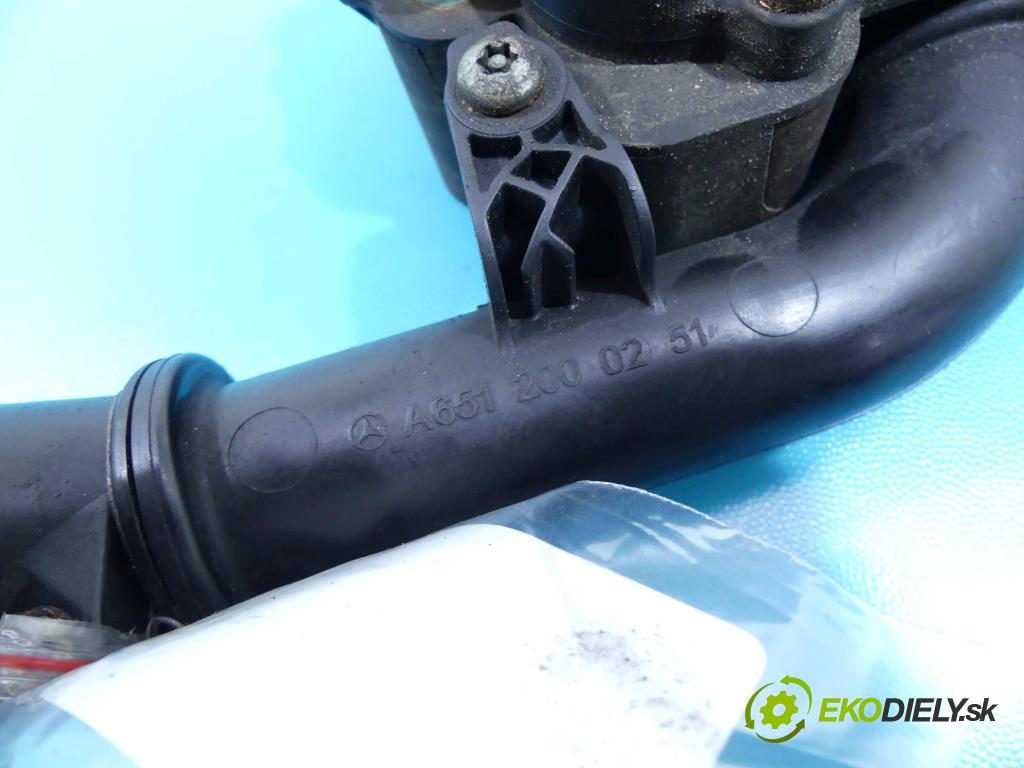 Mercedes E W212 2009-2016 2,2.0 CDI 136hp automatic 100 kW 2143 cm3 4- čerpadlo vody A6512006401 (Vodní pumpy)