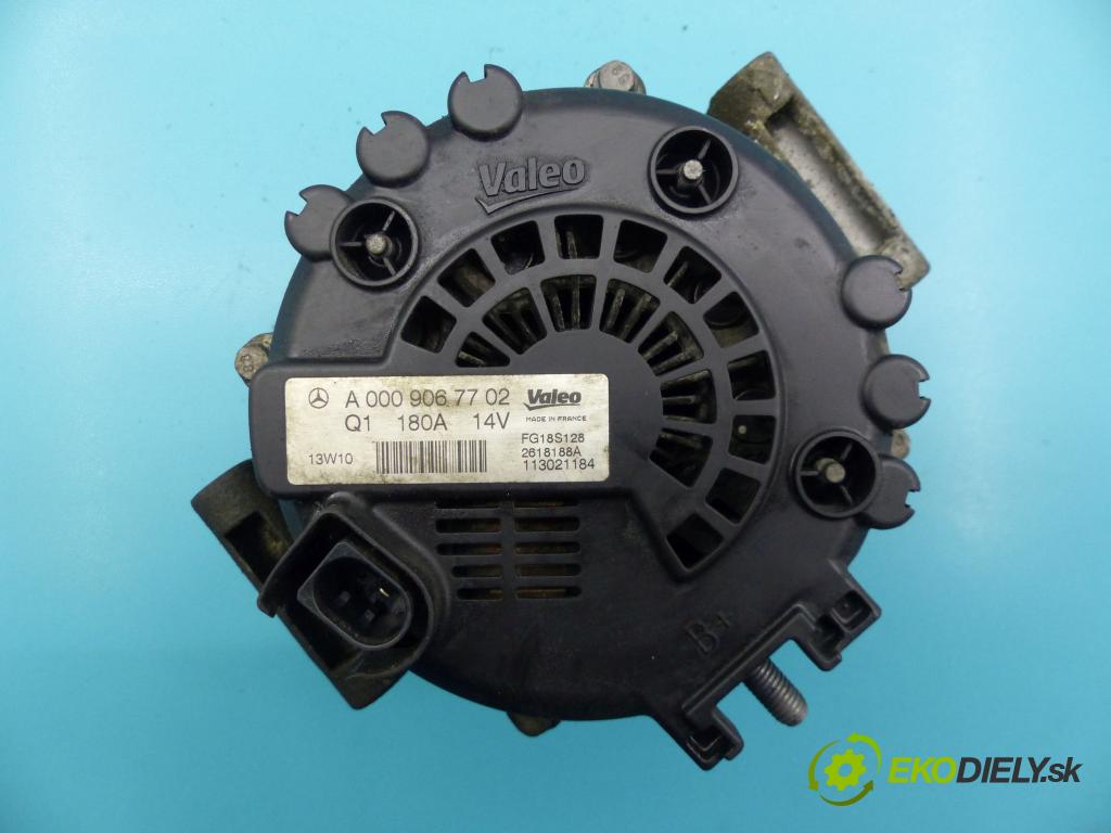 Mercedes E W212 2009-2016 2,2.0 CDI 136hp automatic 100 kW 2143 cm3 4- Alternator A0009067702 (Alternátory)