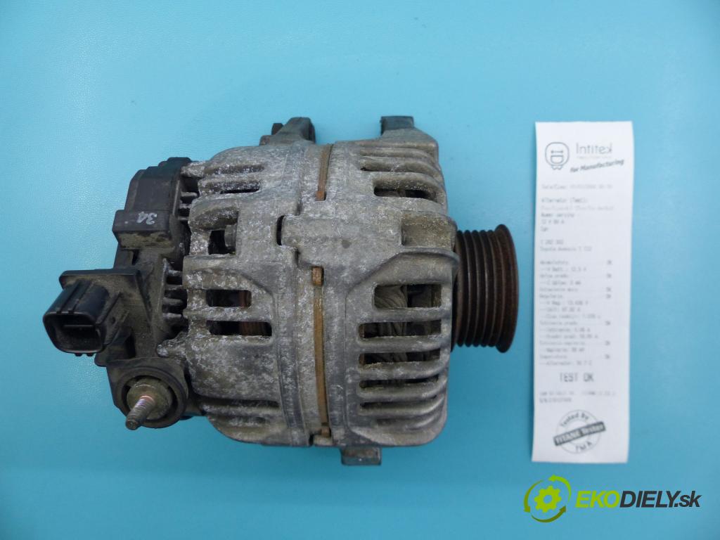 Toyota Avensis I T22 1997-2003 1.8 vvti 129 hp manual 95 kW 1794 cm3 5- Alternator 0124315024 (Alternátory)