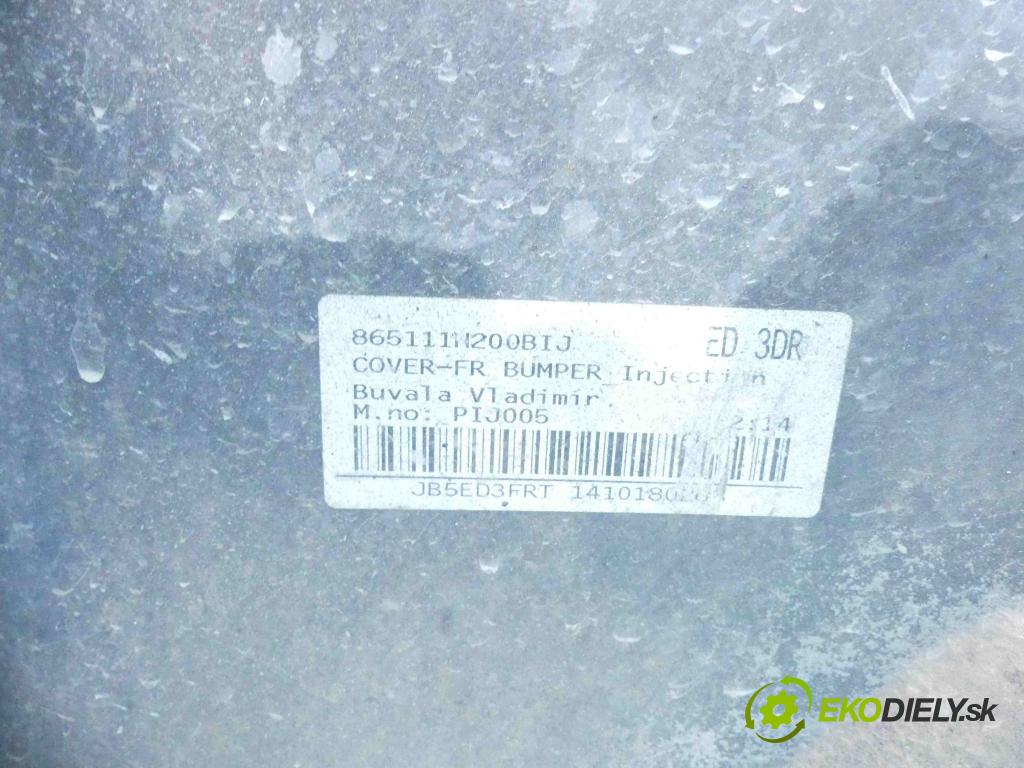 Kia Ceed I 2006-2012 1.6 16v 126 hp manual 93 kW 1591 cm3 3- nárazník přední