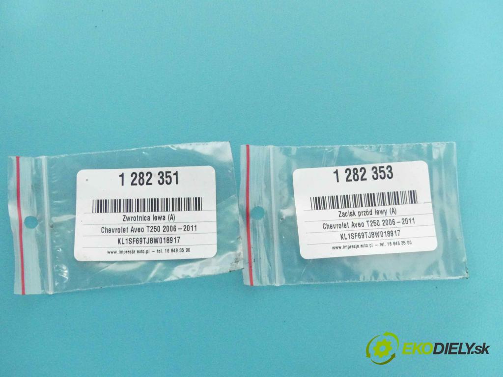 Chevrolet Aveo T250 2006-2011 1,2.0 8v 72 HP manual 53 kW 1150 cm3 4- náboj ľavé  (Náboje)