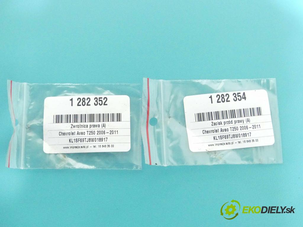 Chevrolet Aveo T250 2006-2011 1,2.0 8v 72 HP manual 53 kW 1150 cm3 4- náboj pravé (Náboje)