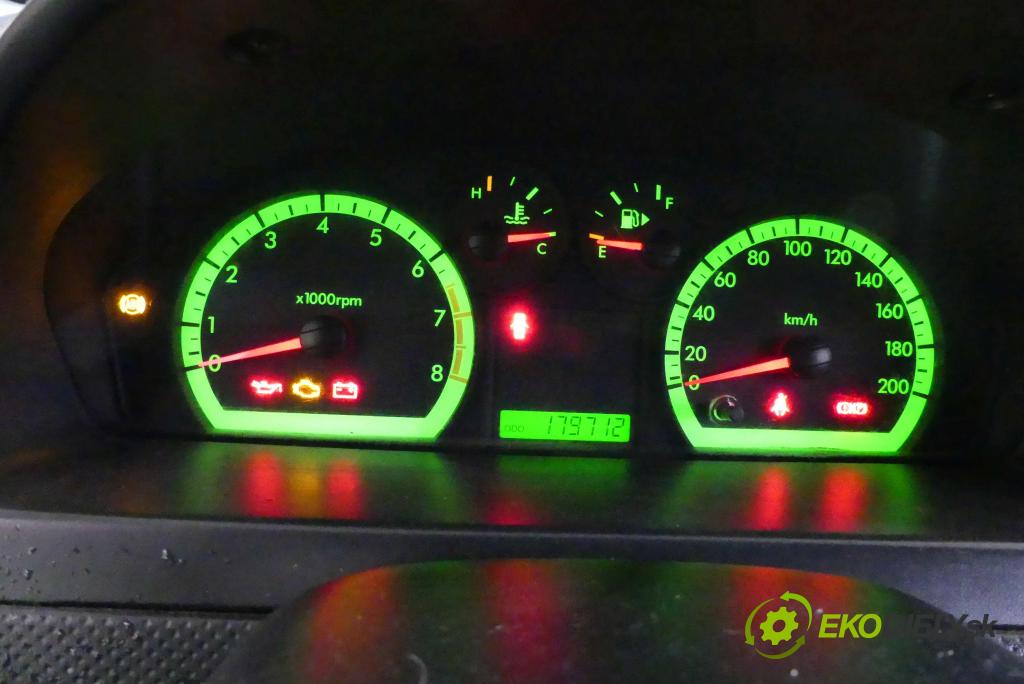 Chevrolet Aveo T250 2006-2011 1,2.0 8v 72 HP manual 53 kW 1150 cm3 4- prístrojovka/ budíky 96652430 (Prístrojové dosky, displeje)