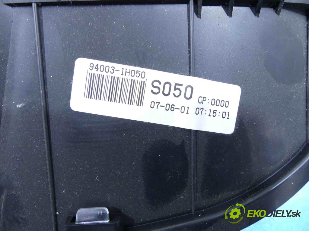 Kia Ceed I 2006-2012 1.6 16v 126 HP manual 93 kW 1591 cm3 3- prístrojovka/ budíky 94003-1H050 (Prístrojové dosky, displeje)