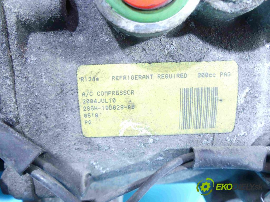 Ford Fiesta Mk6 2002-2008 1.3 8v 69KM manual 51 kW 1299 cm3 3- čerpadlo klimatizácie 2S6H-19D629-AB