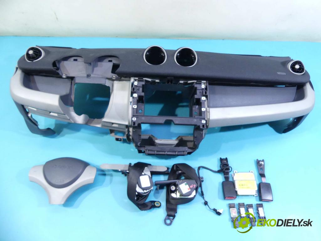 Smart Forfour I 2004-2006 1.5 16v 109 HP manual 80 kW 1499 cm3 5- kokpit,pristrojová doska rozdeľovacia 